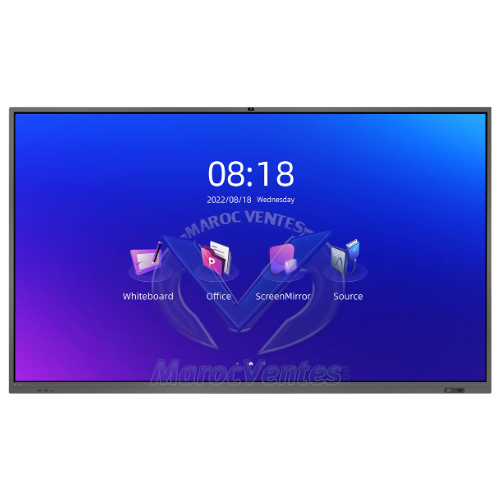 Horion Interactive Flat Panel M5A Pro 75 pouces, Ultra HD 3840 * 2160, HubSpots WIFI et Bluetooth, tableau blanc intelligent 4K M5APro75